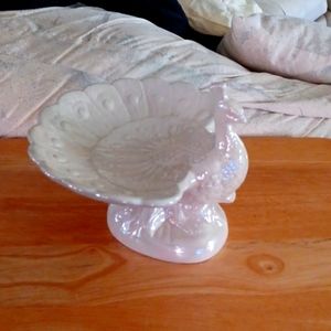 Holland Mold peacock trinket, candy dish